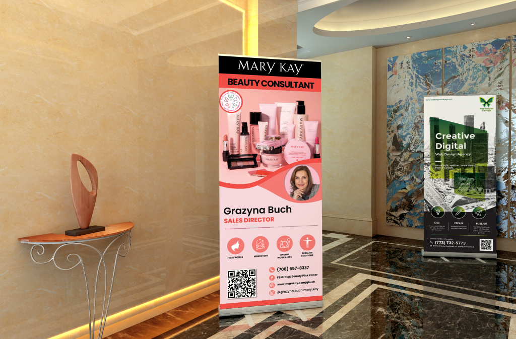 Mary Kay Banner Stand For Sales Director