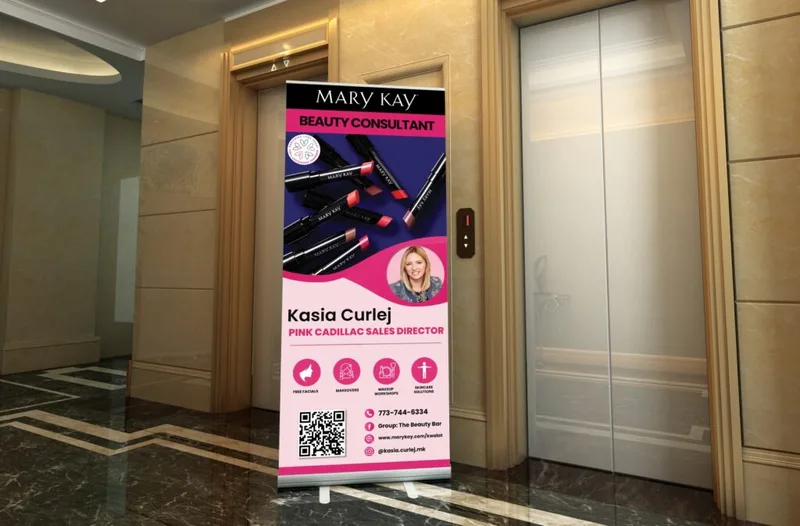 Buy Mary Kay Rollup Banner Stand