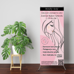 Mary Kay retractable roll up banner stand