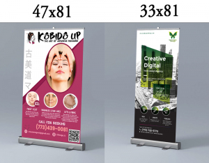 Roll Up Banner 47 x 81