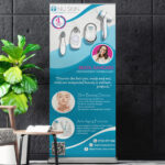 Nu Skin Retractable Roll Up Banner