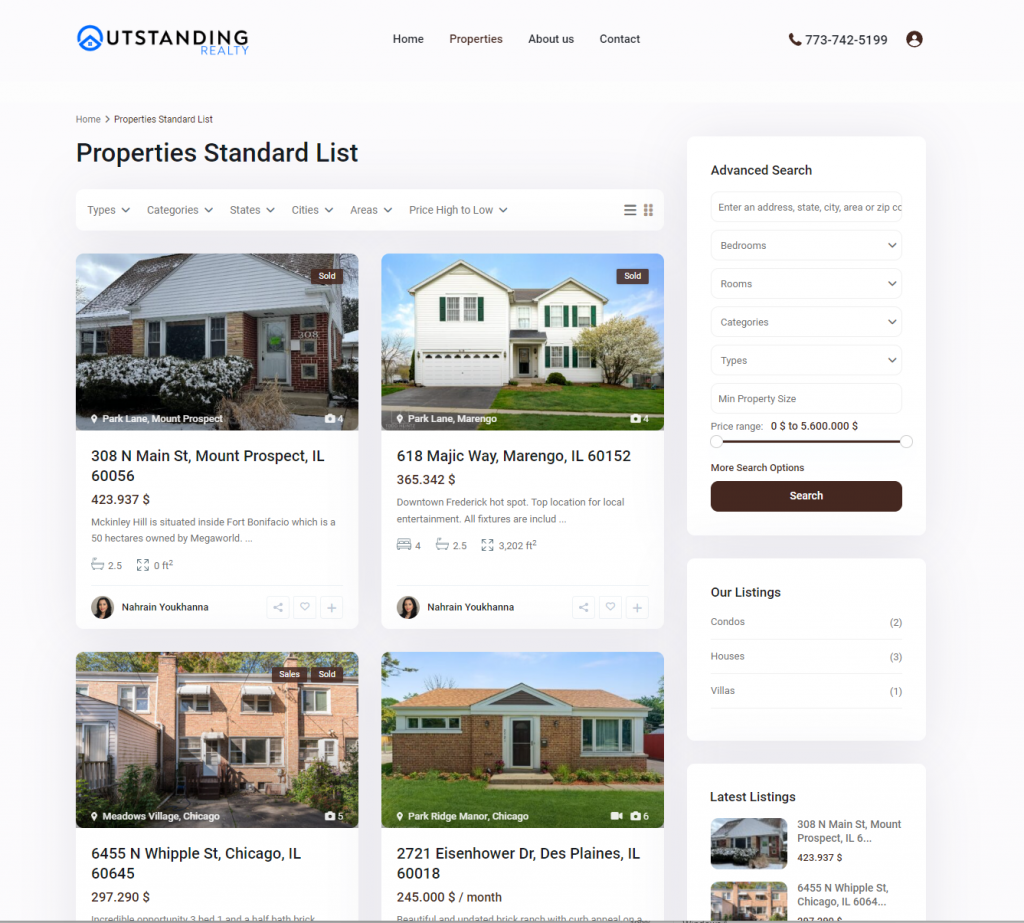 Oustanding Realty